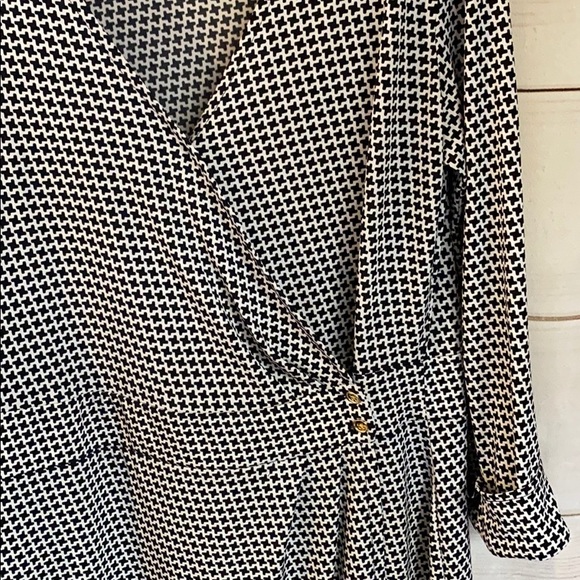 Jones New York; Houndstooth; MIDI; Dress; M - Picture 5 of 8